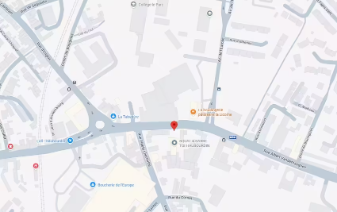 Plan d'accès - 53 rue Albert Vanderhagen, 59320 Haubourdin