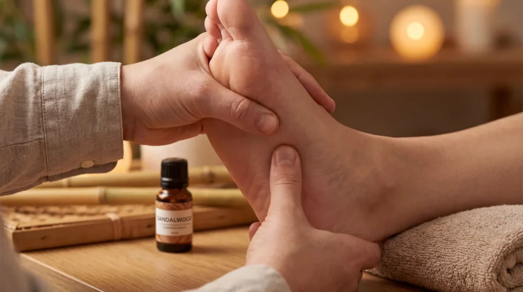 Réflexologie plantaire : le déroulement d'une séance de réflexologie dans mon cabinet à Haubourdin - Caby Caroline