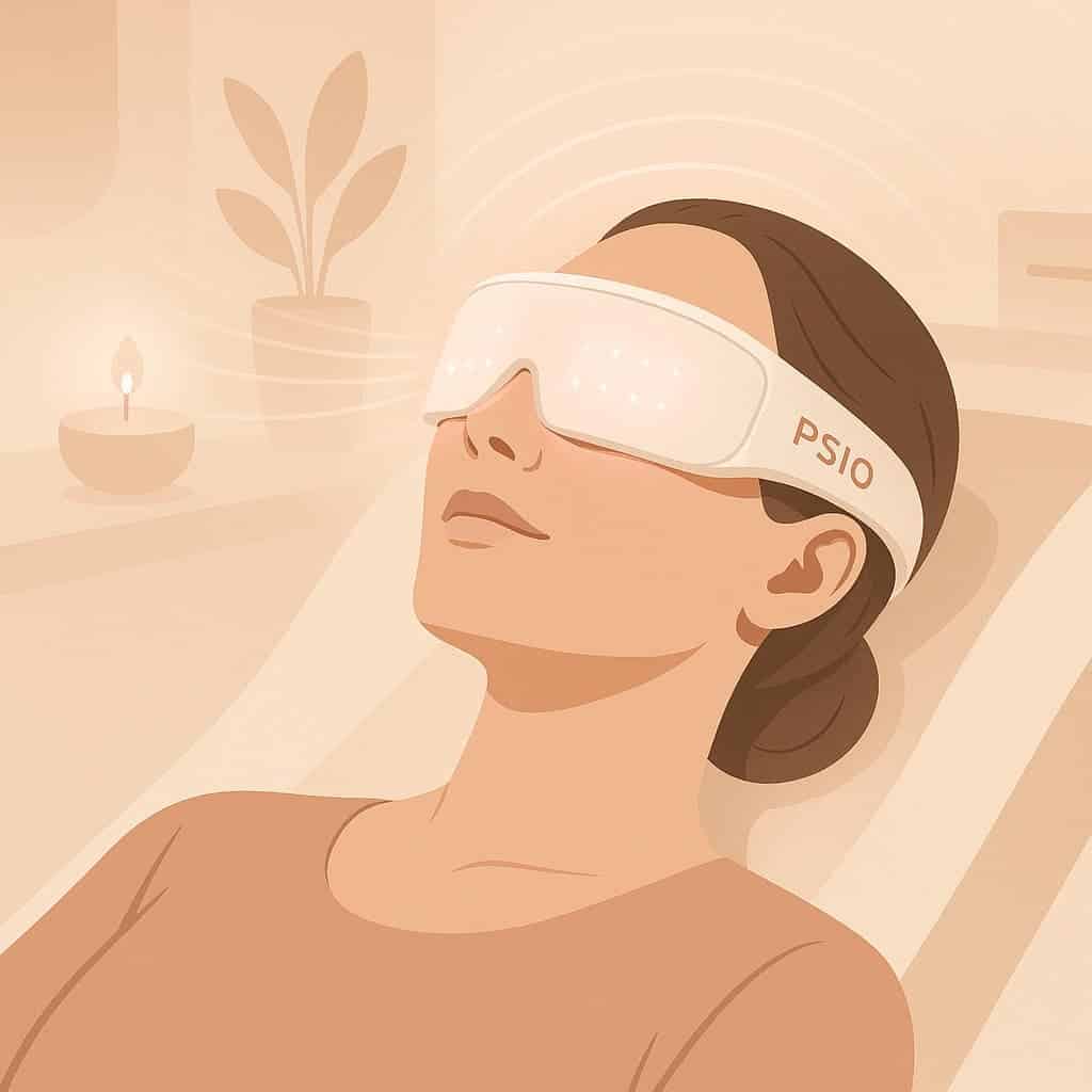 Relaxation Psio : pour une détente profonde et un sommeil réparateur : une approche révolutionnaire combinant luminothérapie, sons relaxants et guidance vocale.